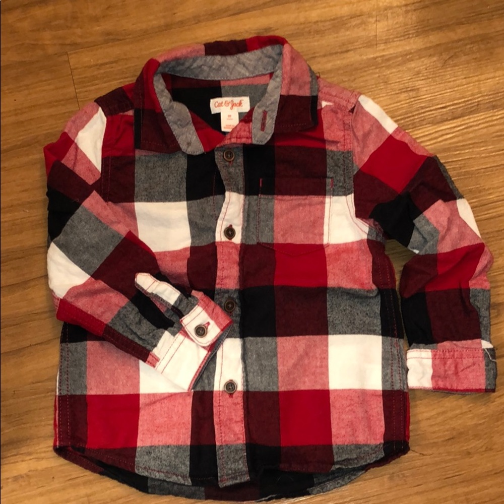 Plaid Button Down